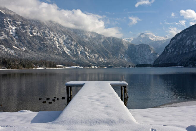 Hallstättersee im Inneren Salzkammergut