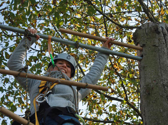 Lust am Leben Outdoor Adventure Klettern