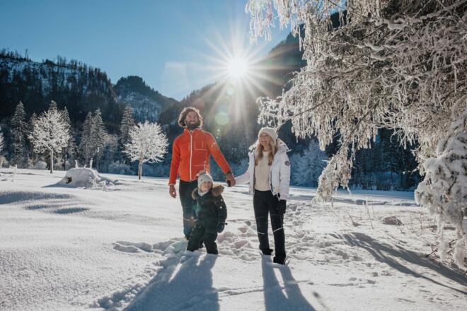 Winterwanderung in der Rettenbachalm