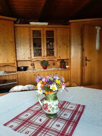 Stube im Haus Stock Ferienhaus Tirol