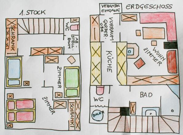 Grundriss Ferienhaus Forstinger