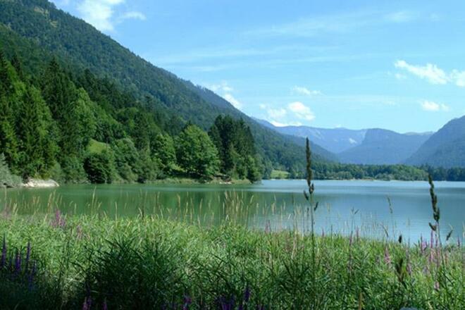 Hintersee in unmittelbarer Nähe