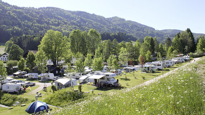 Stellplatz  - Camp Mondseeland
