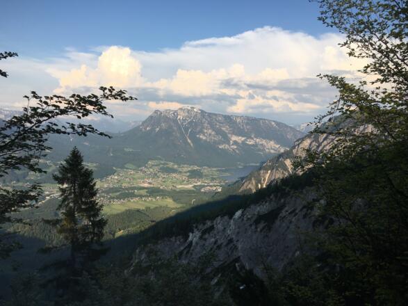 Aussicht auf Bad Goisern