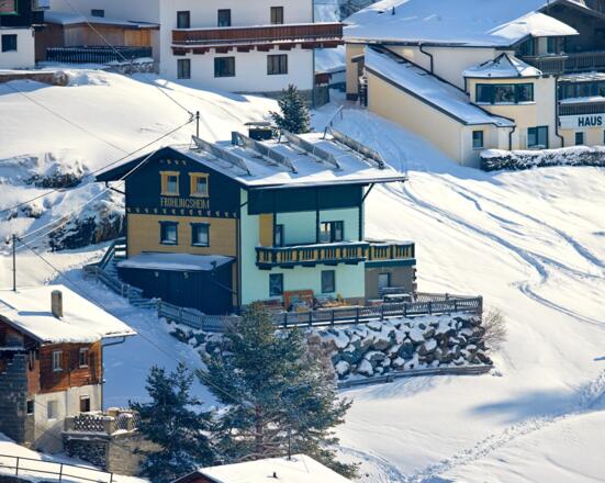 Ferienhaus Frühlingsheim Winter