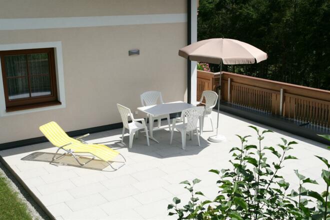 Terrasse Ferienwohnung 1
