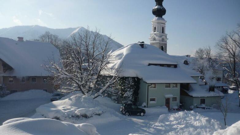 Blick vom Balkon