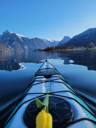 Feel the flow feeling am Traunsee