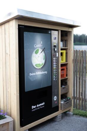Getränkeautomat beim RuckZuck Laden