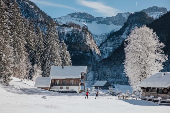 Winterlandschaft in der Rettenbachalm