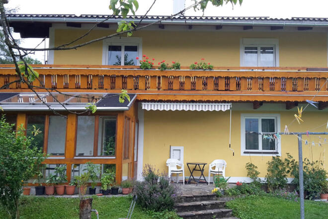 Terrasse und Garten