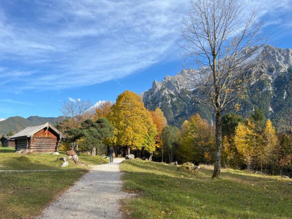Wanderung Lautersee - Kranzberg Sessellift