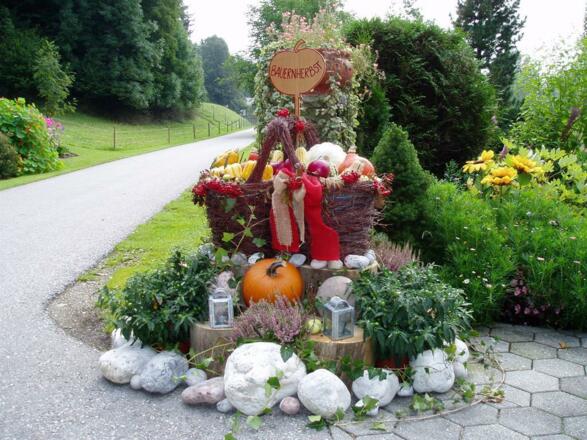 Deko im Garten