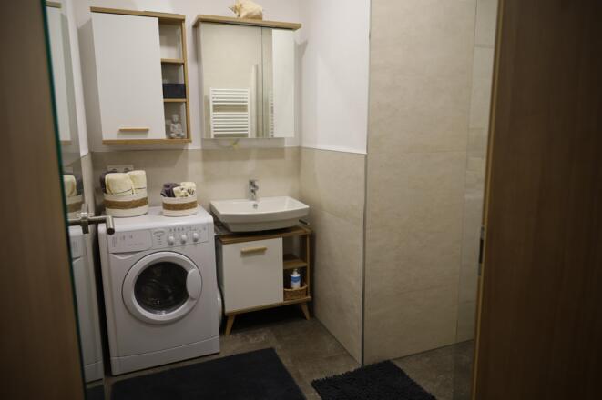 Badezimmer Ferienwohnung Wald