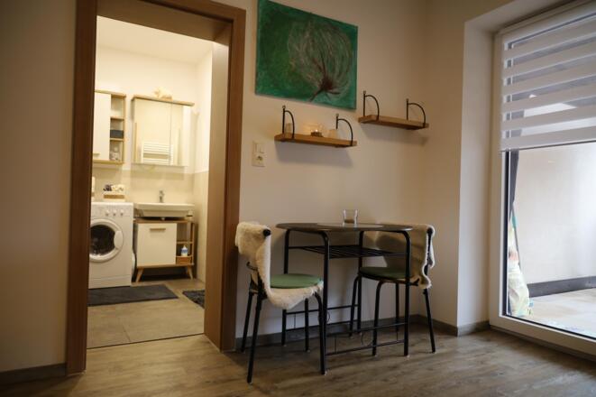 Wohnbereich Ferienwohnung Gnadenwald