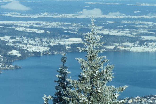 Blick auf den Tegernsee