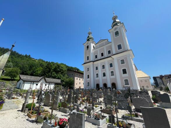 Nach einer schönen Talfahrt, erreicht man Brixen i. Thale.