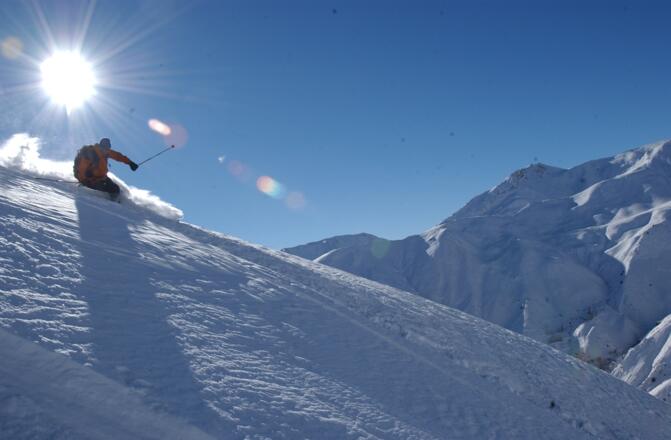 Freeride am Krippenstein