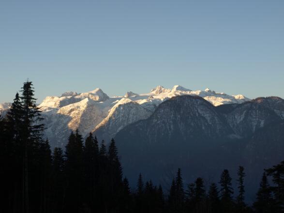 Blick auf den Dachstein