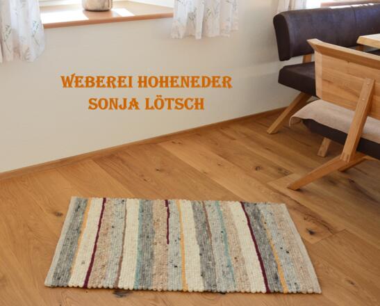 Schafwollteppich Handgewebt