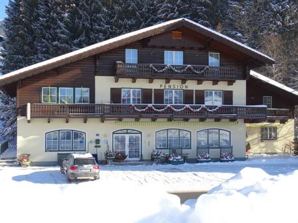 Pension Bayerhammer im Winter