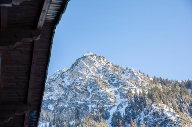Bergblick von der Vilser Alm