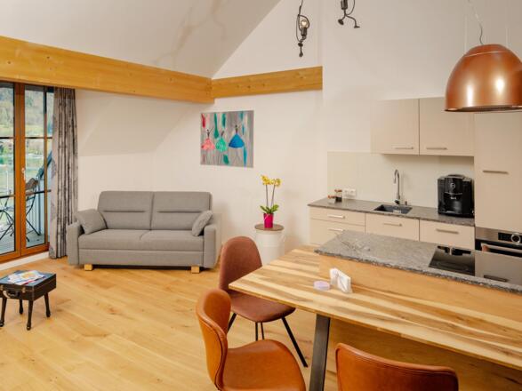 Studio Weickl Wohnraum_Küche_Essgelegenheit