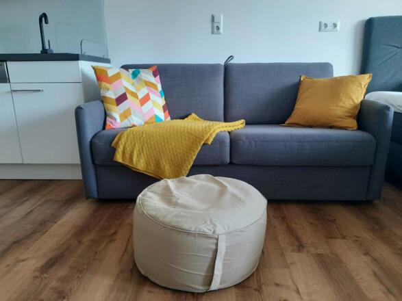 Couch und Schlafcouch