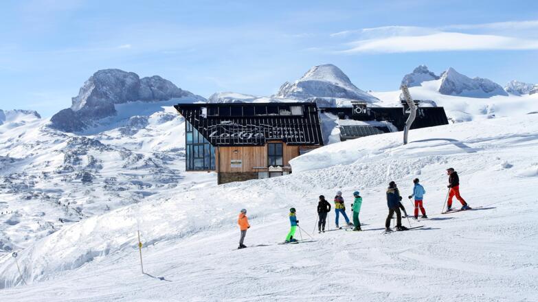 Skifahren am Krippenstein