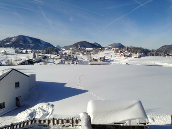 Blick zum Haus