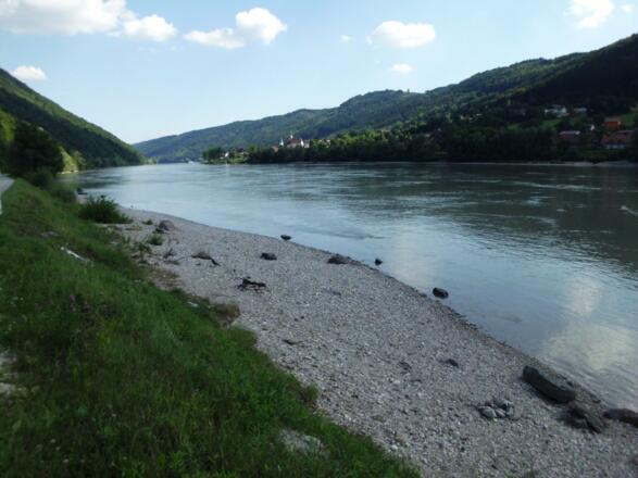 An der Donau entlang wandern