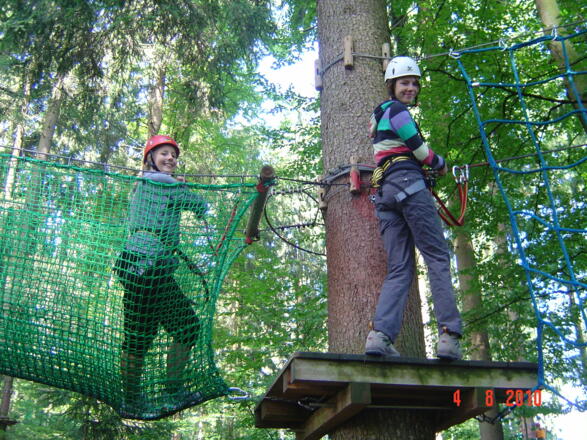 Im Kletterwald