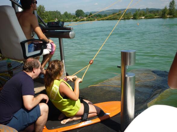 Wasserski für Mutige