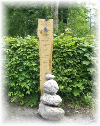 Der Magische Wetterstein vorm  LANDHAUS GERUM