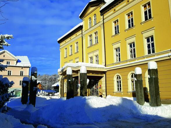 SiebenSteinBrunnen im Winter