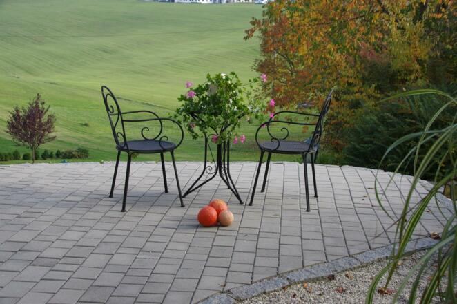 Blick in den Landhausgarten