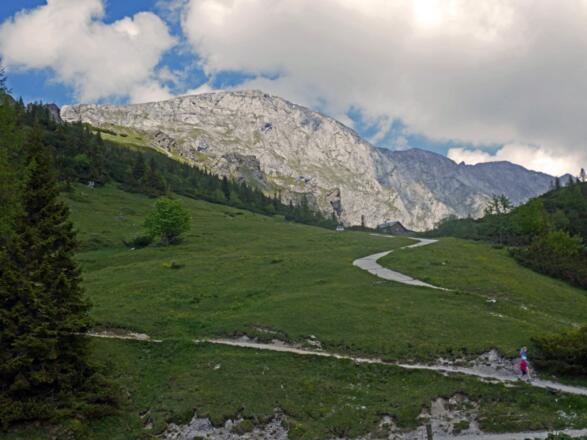 Auf dem Weg zum Schneibsteinhaus