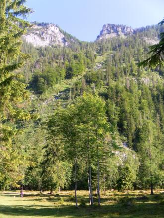 Südflanke der Schkösselschneid