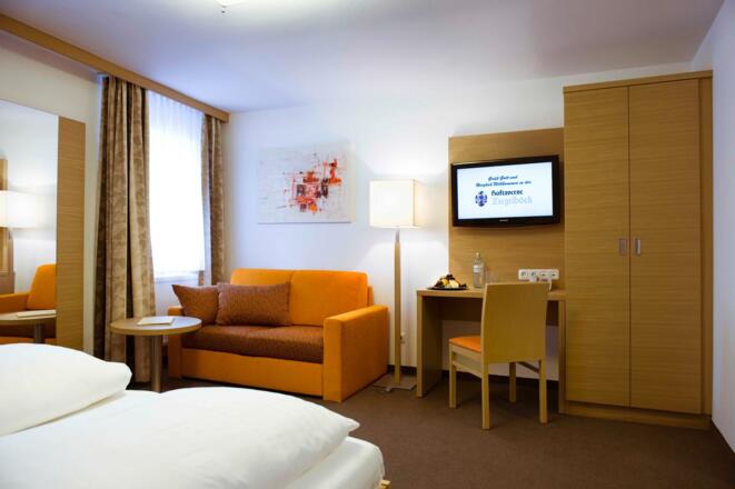 Hoftaverne Ziegelböck in Vorchdorf im Almtal Hotelzimmer Kategorie Komfort