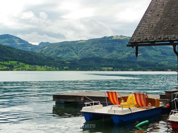mit dem Tretboot in See stechen :)