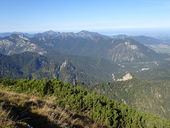 Auch der Chiemsee ist zu sehen