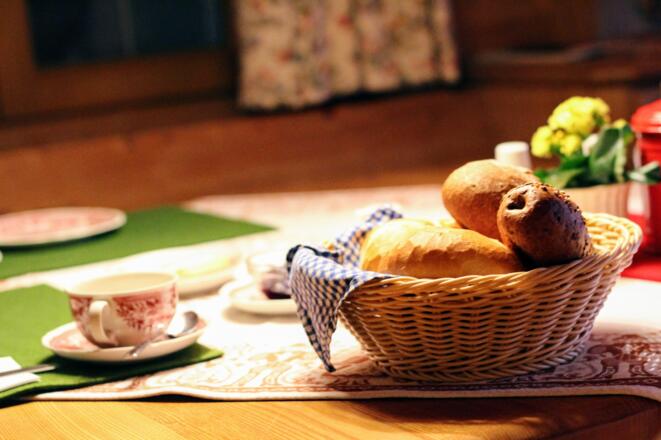 Frühstück zur Ferienwohnung möglich