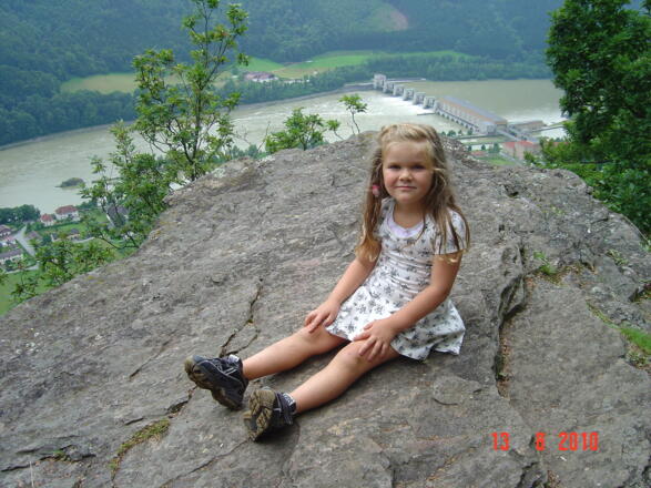 Ausblick zur Donau bei Jochenstein