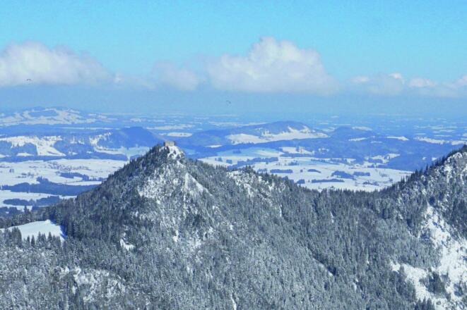 Burgruine Falkenstein im Winter