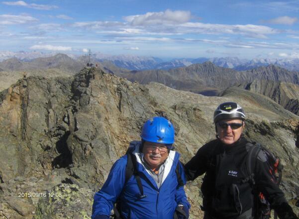 Zwiselbacher Roßkogel zum greifen nahe.