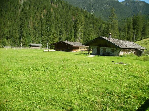 Die Schwarzachenalm.