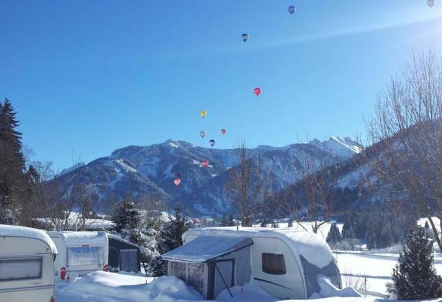 Ballonfestival im Januar