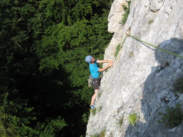 in der 2. Seillänge