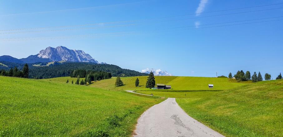 Sanfte Wiesenlandschaft