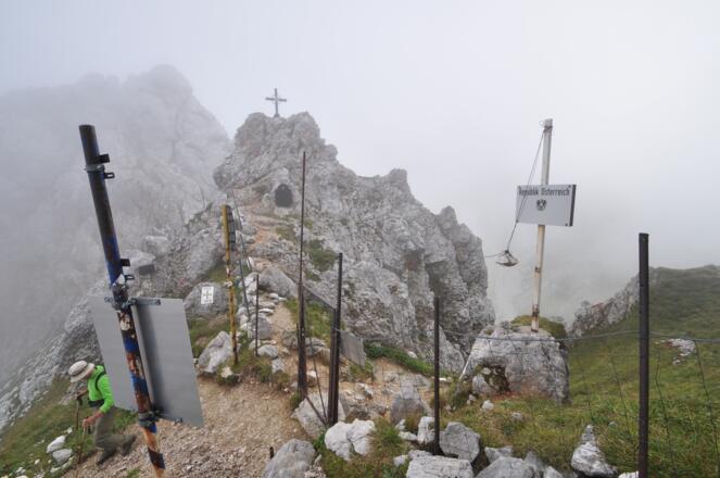 Das "Gatterl": Der Grenzübertritt von Bayern nach Tirol - In früheren Zeiten ein beliebter Schmuglerpfad
